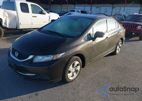 2014 Honda Civic Lx из США, поврежденный, VIN 2HGFB2F50EH539662